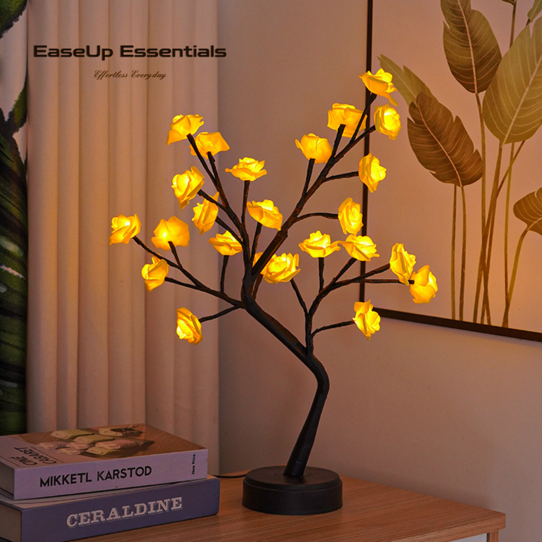 Rosenstrauß-Lampe (USB-Anschluss)